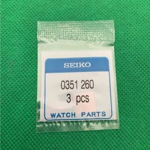 Genuine Seiko 0351 260 Stem Watch Part, 0351260 (1 Pc)